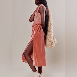 NWOT Free People, Camille Midi, Size Medium in Crushed Pink